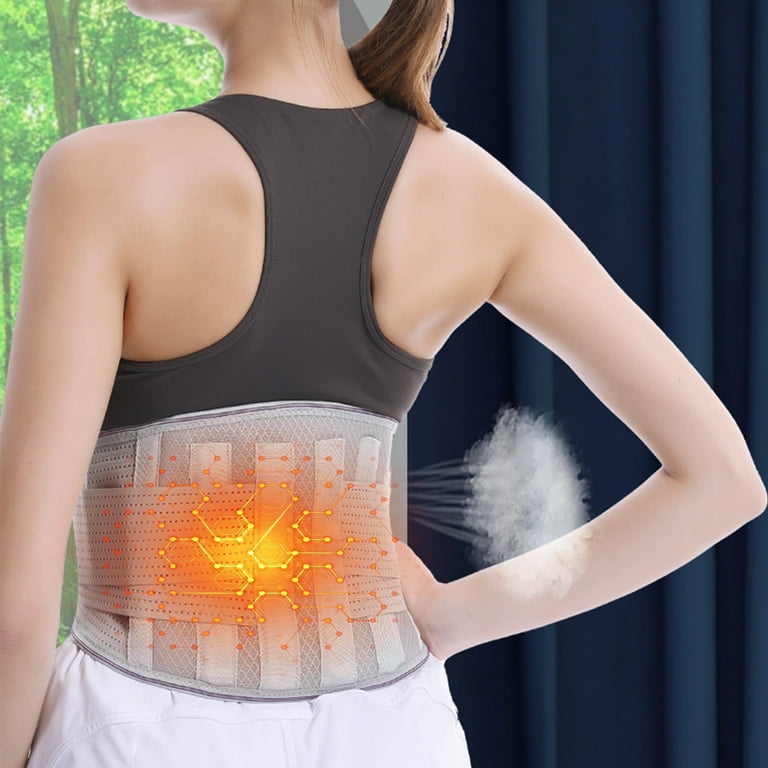 Thermal Lower Back Support Belt – Breathable Waist & Lumbar Support Brace