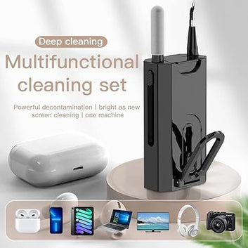 8 In 1 Keyboard Cleaning Kit, Portable Keyboard Cleaner With Brush, Multifunction Electronic Cleaning Kit For Keyboard,