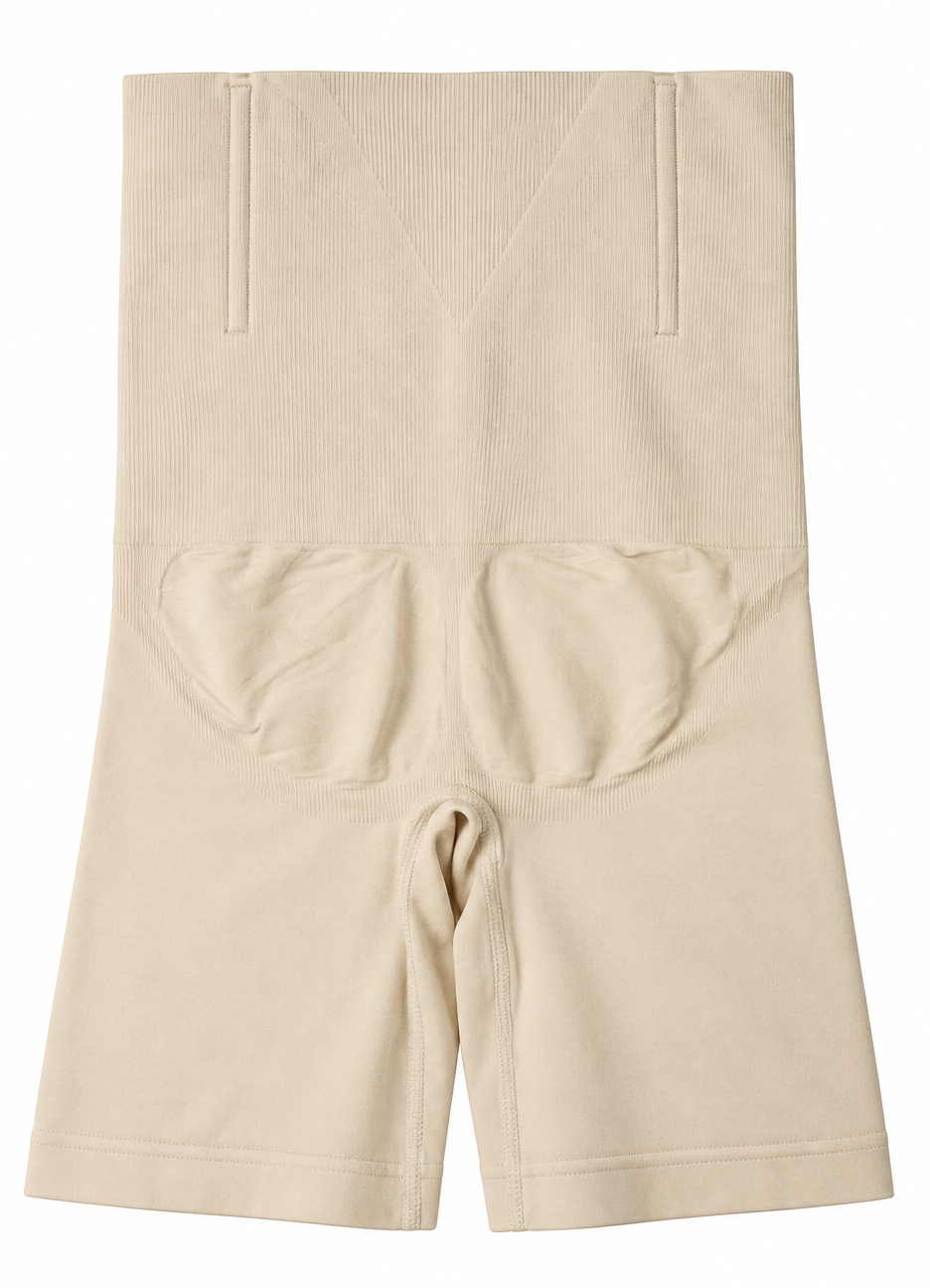 Seamless High-Waist Shaping Shorts For smooth Cloths Fitting