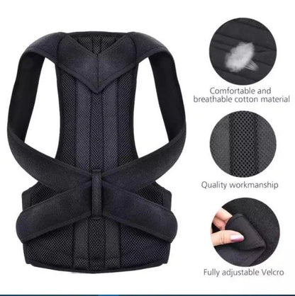 Premium Back Posture Corrector – Adjustable Spine & Shoulder Support