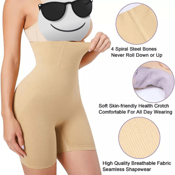 Seamless High-Waisted Support Shaper | Everyday Comfort Wear (Premium Quality Shaper)